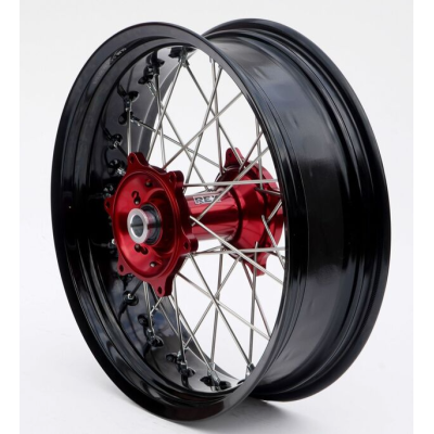 Janta RFX SM Complete Rear Wheel 17x4,50 (Red) Fantic XXF 250/450 22-23 Janta RFX SM Complete Rear Wheel 17x4,50 (Red) Fantic XXF 250/450 22-23
