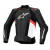 Geaca de piele  ALPINESTARS Missile V3 BLK/WHT/RD thumb