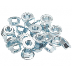 Set de piulițe RFX M8 Flange Nuts - pack of 25