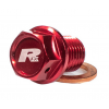 Dop de ulei  RFX Magnetic Drain Bolt [M12x12mm x 1.50] - Red