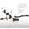 Set de bolțuri pentru conector  RFX Pro Clutch Assembly Replacement Bolt Set (4Pc) (Pivot Bolt And Nut + Bracket Bolts)