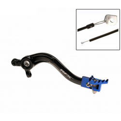 Manetă frână spate RFX Pro FT Rear Brake Lever (Black/Blue) Sherco SE/SE-F