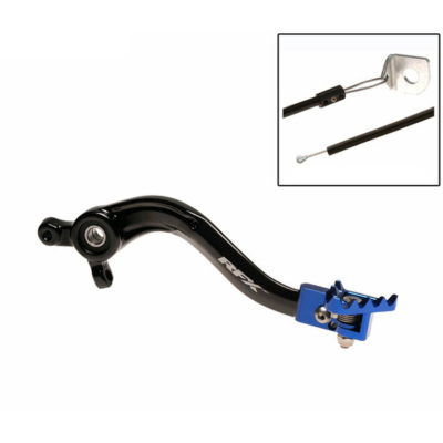 Manetă frână spate RFX Pro FT Rear Brake Lever (Black/Blue) Husqvarna FC 250/350/450 17-22 / TC 125 17-22