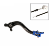 Manetă frână spate RFX Pro FT Rear Brake Lever (Black/Blue) Husqvarna FE 17-23 / TC 18-22