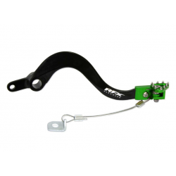 Manetă frână spate RFX Pro FT Rear Brake Lever (Black/Green) - Kawasaki KXF250 21-25 / 450 06-25