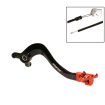 Manetă frână spate RFX Pro FT Rear Brake Lever (Black/Orange) - KTM SX85 03-17 thumb
