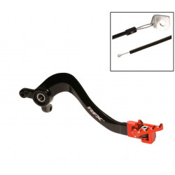 Manetă frână spate RFX Pro FT Rear Brake Lever (Black/Orange) - KTM SX85 03-17 Manetă frână spate RFX Pro FT Rear Brake Lever (Black/Orange) - KTM SX85 03-17