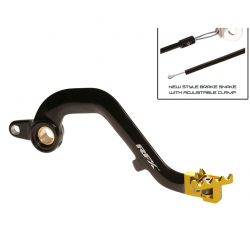 Manetă frână spate RFX Pro FT Rear Brake Lever (Black/Yellow) - Suzuki RM250 01-08 Manetă frână spate RFX Pro FT Rear Brake Lever (Black/Yellow) - Suzuki RM250 01-08