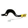 Manetă frână spate   RFX Pro FT Rear Brake Lever (Black/Yellow) - Suzuki RMZ250 13-25 / 450 08-25