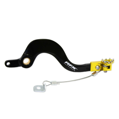 Manetă frână spate RFX Pro FT Rear Brake Lever (Black/Yellow) - Suzuki RMZ250 13-25 / 450 08-25 Manetă frână spate RFX Pro FT Rear Brake Lever (Black/Yellow) - Suzuki RMZ250 13-25 / 450 08-25