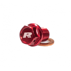Dop de ulei  RFX Pro Magnetic Drain Bolt (Red) [M8 x 35mm x 1.25] - Honda CRF250R 20-21