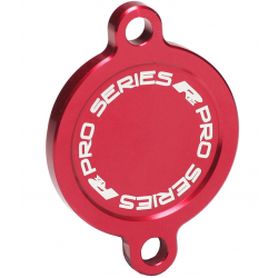 Capac pentru filtrul de ulei RFX Pro Oil Filter Cover - RED CRF 250R 18-26 / 450R 17-26