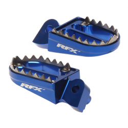 Scarite moto RFX Pro Series 2 Footrests (Blue) > Fantic/Yamaha