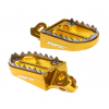 Scarite moto  RFX Pro Series 2 Footrests (Yellow) - Suzuki RMZ250/450) 10-25