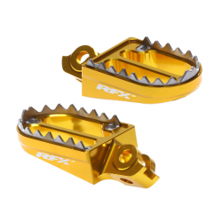 Scarite moto  RFX Pro Series 2 Footrests (Yellow) - Suzuki RMZ250/450) 10-25