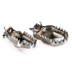 Scarite moto RFX Pro Series Anti-Mud Footrests - Titanium Fantic/Yamaha YZ 250F 24-25 / 450F 23-25 thumb