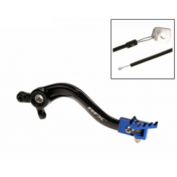 Manetă de frână spate RFX Pro ST Rear Brake Lever (Black/Blue) GASGAS/HUSQ/KTM