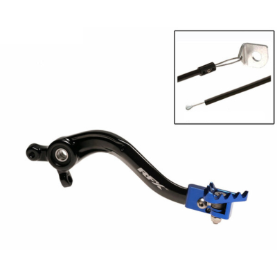 Manetă de frână spate RFX Pro ST Rear Brake Lever (Black/Blue) GASGAS/HUSQ/KTM Manetă de frână spate RFX Pro ST Rear Brake Lever (Black/Blue) GASGAS/HUSQ/KTM