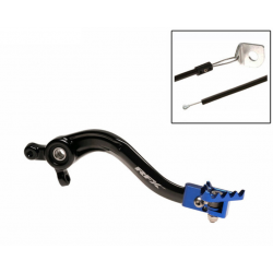 Manetă de frână spate RFX Pro ST Rear Brake Lever (Black/Blue) - Husqvarna TC85