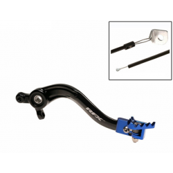 Manetă de frână spate  RFX Pro ST Rear Brake Lever (Black/Blue) - Yamaha YZ65 17-25 /85 01-25