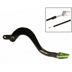 Manetă de frână spate RFX Pro ST Rear Brake Lever (Black/Green) - Kawasaki KXF450 06-25 Manetă de frână spate RFX Pro ST Rear Brake Lever (Black/Green) - Kawasaki KXF450 06-25