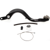 Manetă de frână spate  RFX Pro ST Rear Brake Lever (H/A Black / H/A Titan) - Kawasaki KXF450 06-25