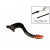 Manetă de frână spate  RFX Pro ST Rear Brake Lever (Hard Anodised Black/Orange) - KTM SX/SX-F 125-525 thumb