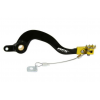 Manetă de frână spate RFX Pro ST Rear Brake Lever (Black/Yellow) - Suzuki RM125