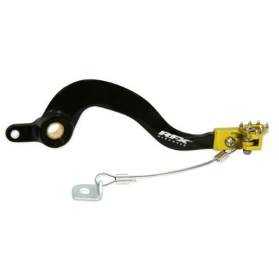 Manetă de frână spate RFX Pro ST Rear Brake Lever (Black/Yellow) - Suzuki RM250 01-08 Manetă de frână spate RFX Pro ST Rear Brake Lever (Black/Yellow) - Suzuki RM250 01-08
