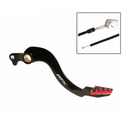Manetă de frână spate RFX Pro ST Rear Brake Lever (Hard Anodised Black/Red) - Honda CRF250/450 Manetă de frână spate RFX Pro ST Rear Brake Lever (Hard Anodised Black/Red) - Honda CRF250/450