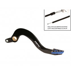 Manetă de frână spate RFX Pro ST Rear Brake Lever (Hard Anodised Black/Blue) - Yamaha YZF/WRF 250 Manetă de frână spate RFX Pro ST Rear Brake Lever (Hard Anodised Black/Blue) - Yamaha YZF/WRF 250