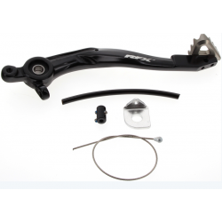 Manetă de frână spate RFX Pro ST Rear Brake Lever (H/A BK/Ti) KTM 17-23