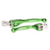 Set de manete RFX Race Forged Flexible Lever Set (Green) KX65/85/100 00-16 KX125/250 00-08