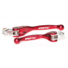 Set de manete  RFX Race Forged Flexible Lever Set (Red) RMZ250/450 07-16 KX65/85/100 00-16 KX125/250