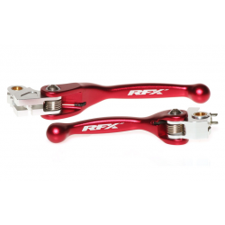 Set de manete RFX Race Forged Flexible Lever Set (Red) - Honda CRF250/450 07-16