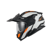 Cască adventure NEXX X.LIFECOUNTRY TERRA WHITE/ORANGE thumb