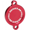 Capac pentru filtrul de ulei  RFX Pro Oil Filter Cover - Red KTM/HUSQ/GASGAS 250/350/450