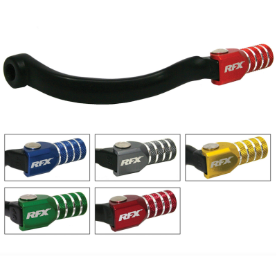 Manetă de viteze  RFX Race Gear Lever (Black/Red) BMW 450 X 08-10 / Husq TE449 13-14