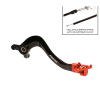 Manetă frână spate RFX Pro FT Rear Brake Lever - Black/Orange KTM SX 85 big wheel 18-24