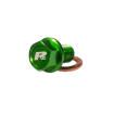 Dop de ulei  RFX Pro Magnetic Drain Bolt (Green) [M10 x 22mm x 1.5] - Kawasaki KXF450/450R thumb