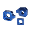 Bucșă bloc pentru axa spate  RFX Pro Rear Axle Adjuster Blocks (Blue) Sherco SE/SE-F thumb