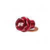 Dop de ulei   RFX Pro Magnetic Drain Bolt (Red) [M8 x 35mm x 1.25] - Honda CRF450/450X