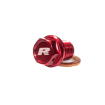 Dop de ulei   RFX Pro Magnetic Drain Bolt (Red) [M8 x 35mm x 1.25] - Honda CRF450/450X thumb