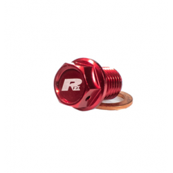 Dop de ulei   RFX Pro Magnetic Drain Bolt (Red) [M8 x 35mm x 1.25] - Honda CRF450/450X