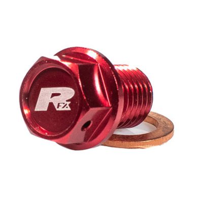 Dop de ulei RFX Magnetic Drain Bolt [M12x12mm x 1.50 - Red KTM/GASGAS/HUSQ 2025 Dop de ulei RFX Magnetic Drain Bolt [M12x12mm x 1.50 - Red KTM/GASGAS/HUSQ 2025
