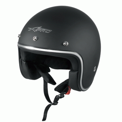 Casca pentru scuter A-PRO BOSTON MATT BLACK Casca pentru scuter A-PRO BOSTON MATT BLACK