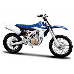 Motocicletă jucărie Yamaha YZ450F 1:12 WHITE