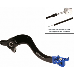 Manetă frână spate RFX Pro FT Rear Brake Lever - Blue Husqvarna 125/250/350/450 2023-25 Manetă frână spate RFX Pro FT Rear Brake Lever - Blue Husqvarna 125/250/350/450 2023-25