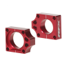 Bucșă bloc pentru axa spate RFX Pro Rear Axle Adjuster Blocks (Red) Beta RR