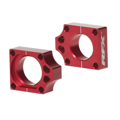 Bucșă bloc pentru axa spate RFX Pro Rear Axle Adjuster Blocks (Red) Beta RR